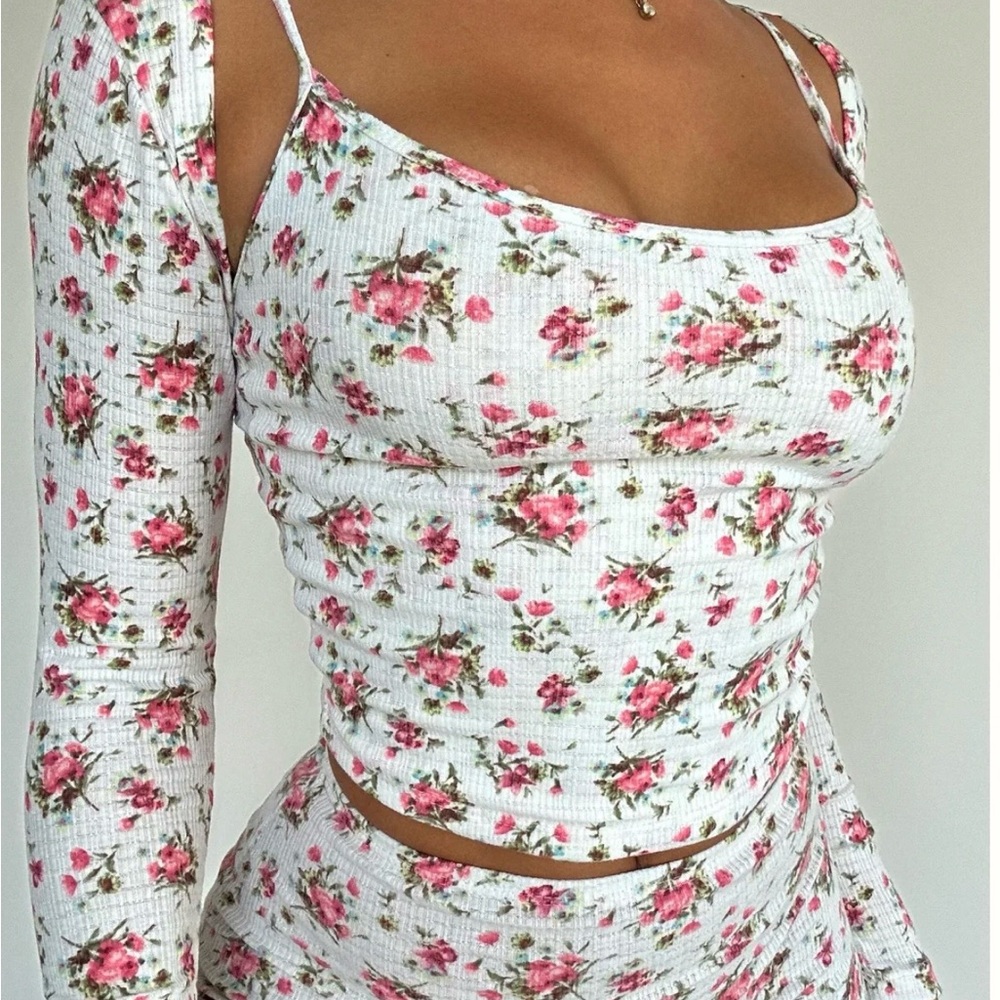 3 piece floral lounge set